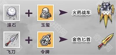 《纸上弹兵》合成表大全最新