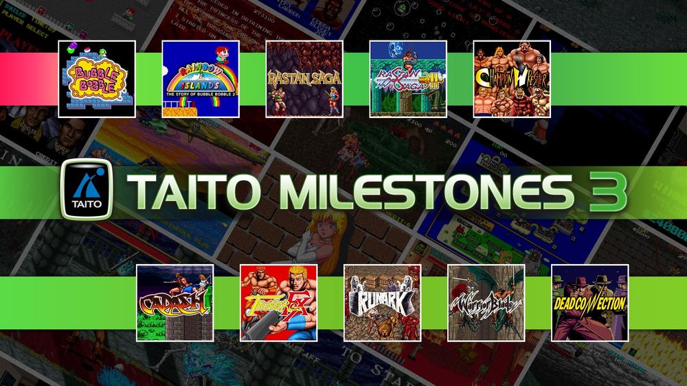 传说中的电子游乐场名作复活！《TAITO MILESTONES 3》中文实体版 11 月问世