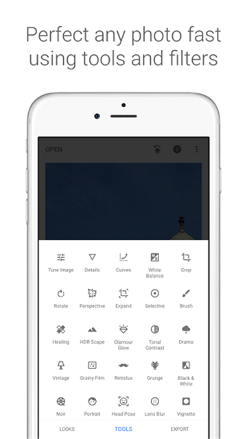 snapseed修图软件免费版