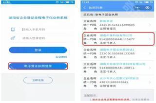 湖南企业登记软件如何登录截图1