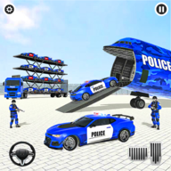 警车运输游戏3D