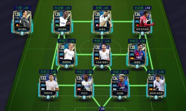 FIFA足球世界体验服均衡433阵型拆解