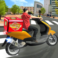 城市披萨送货上门3d