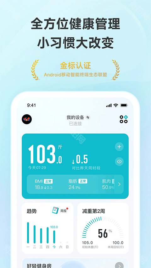 好轻体脂秤