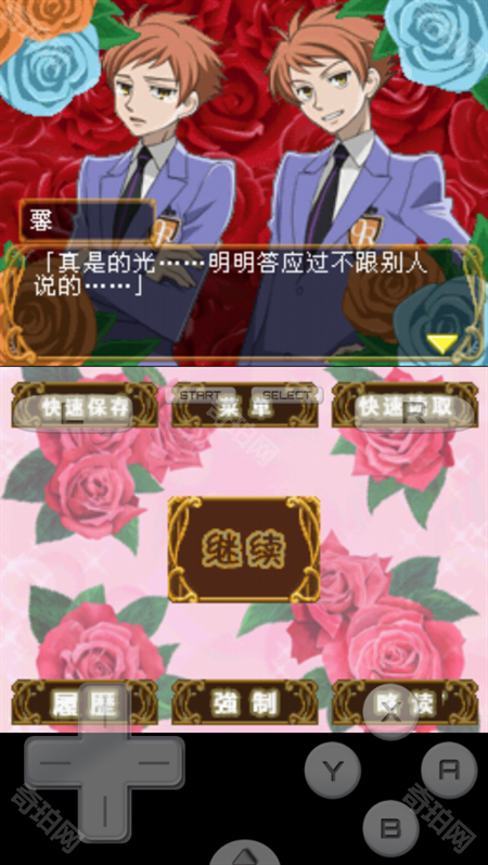 樱兰高校男公关部游戏汉化版