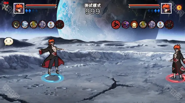 像素火影次世代破面带土头像1.16版本