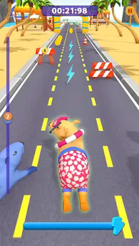 水豚赛跑者