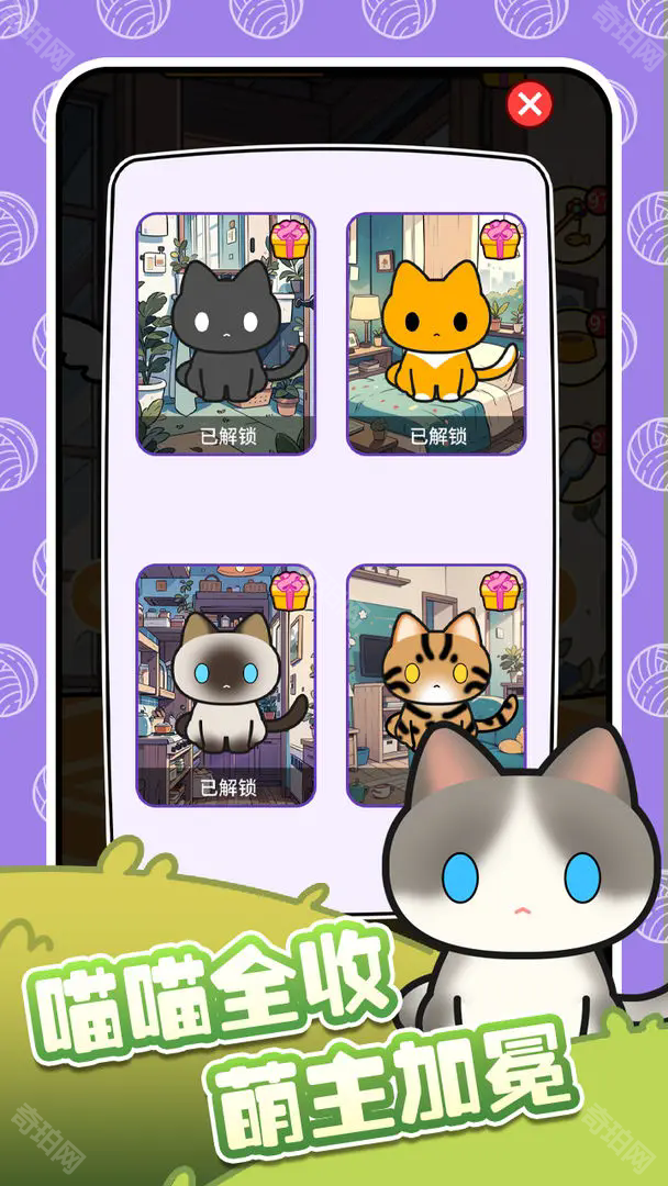 萌猫连连消