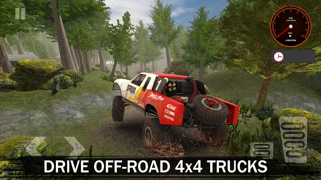 4x4 泥车游戏模拟器