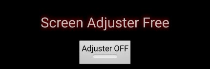 Screen Adjuster