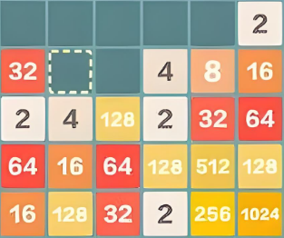 2048小游戏