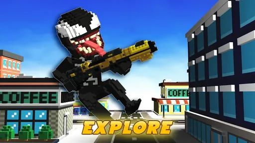 蜘蛛毒液城市创造