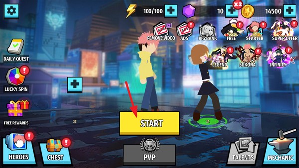 火柴人咒术回战正版手游下载