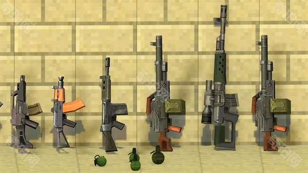 打击盒沙盒和射击