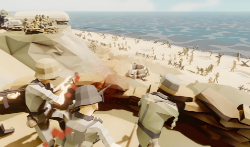 打击盒沙盒和射击