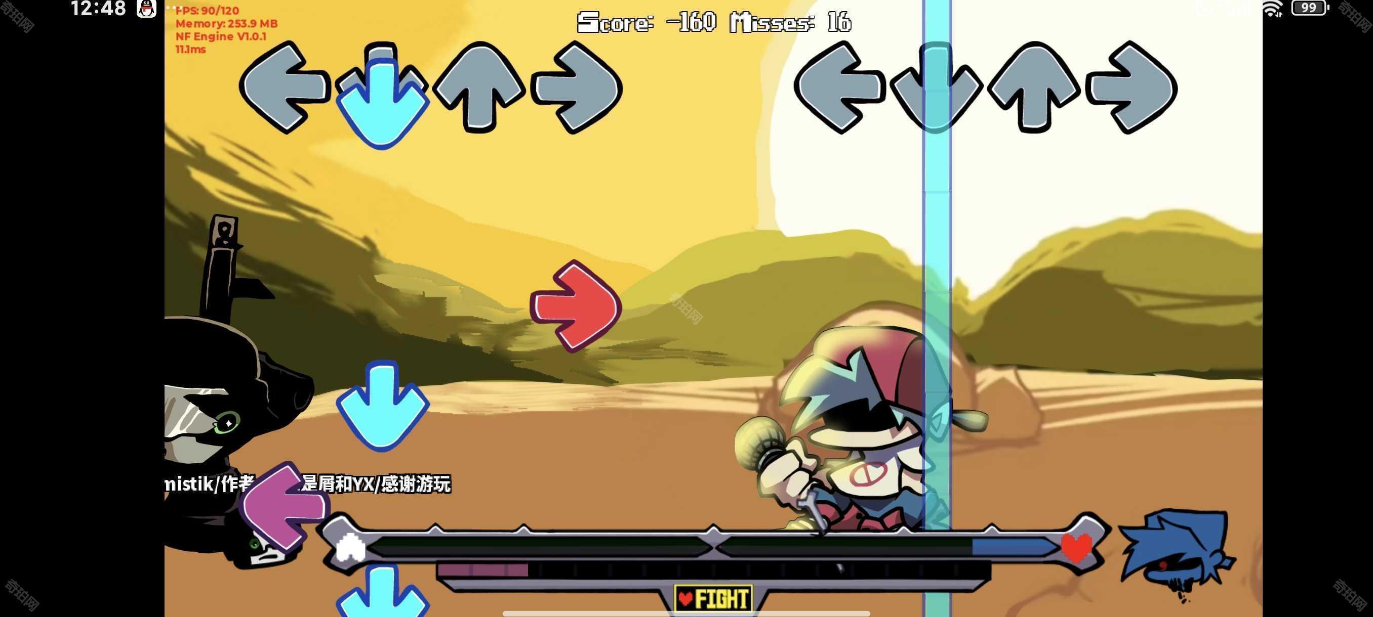 fnf尘埃传说新版模组