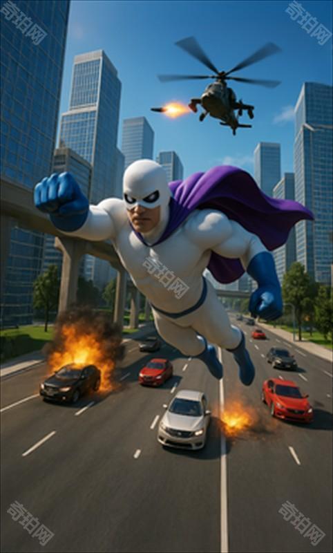 超级英雄飞行学院游戏玩法3