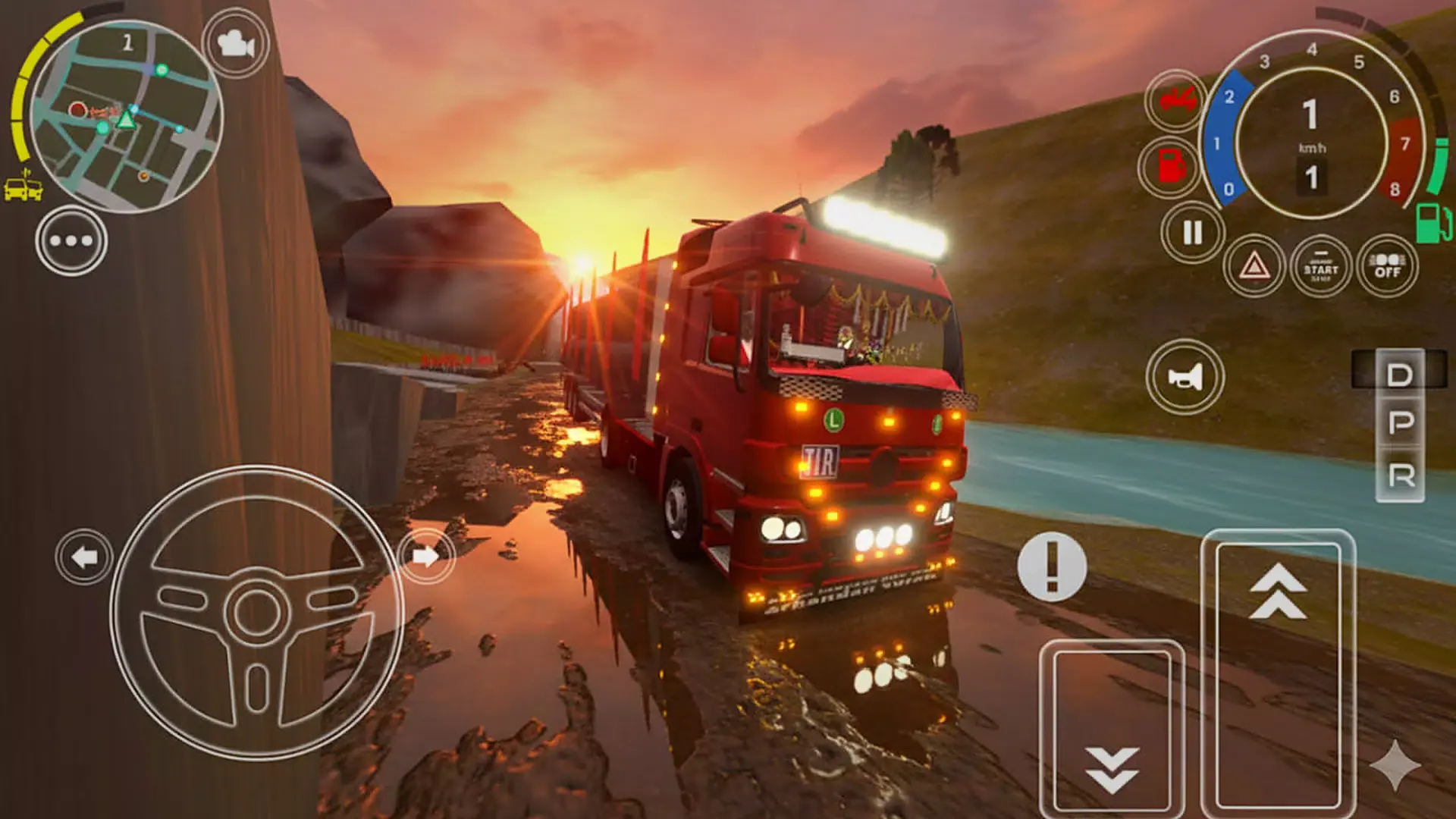 汽车货物模拟器