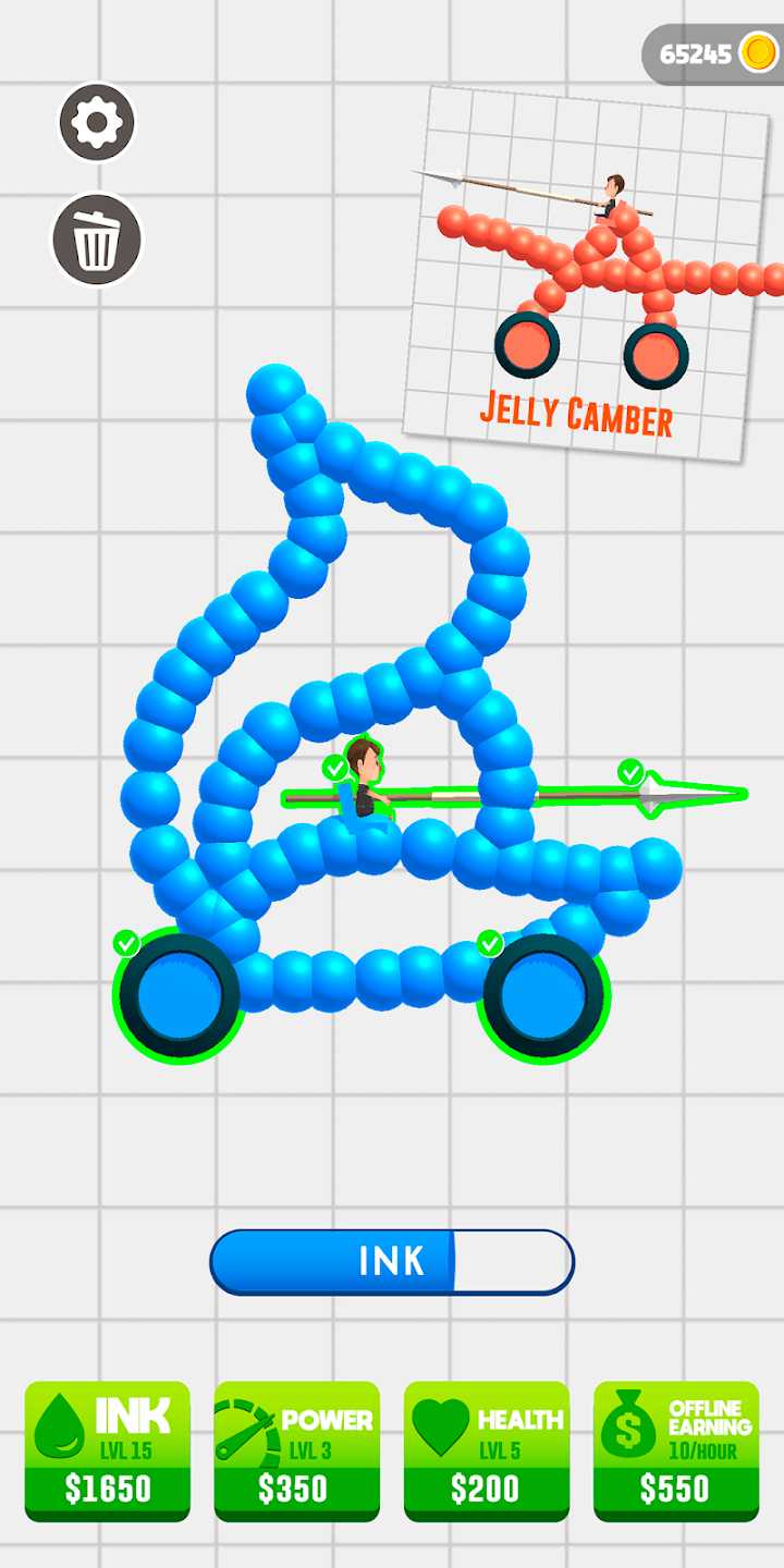 手绘战车画车对决