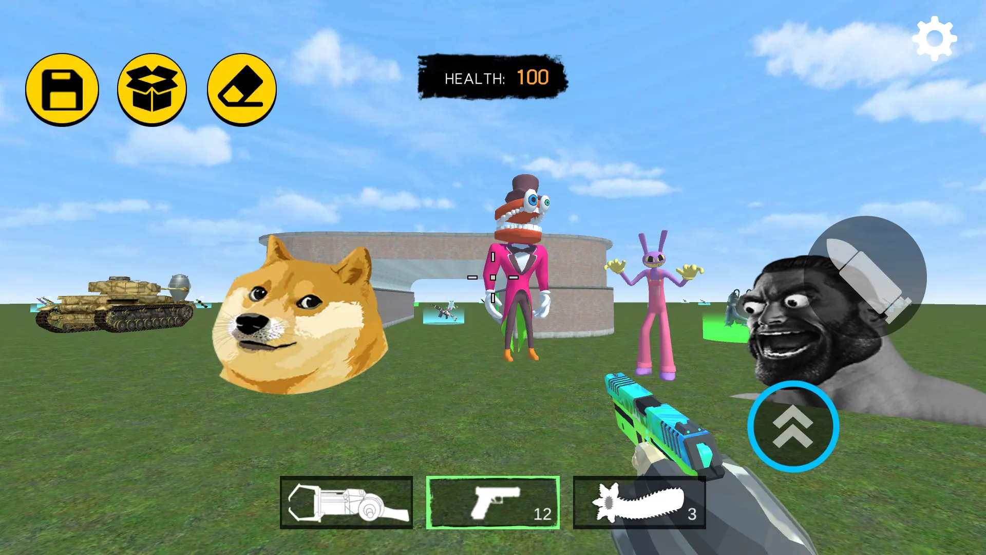 射击生存沙盒模组