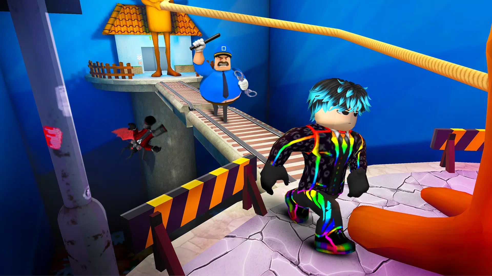 障碍挑战监狱逃亡