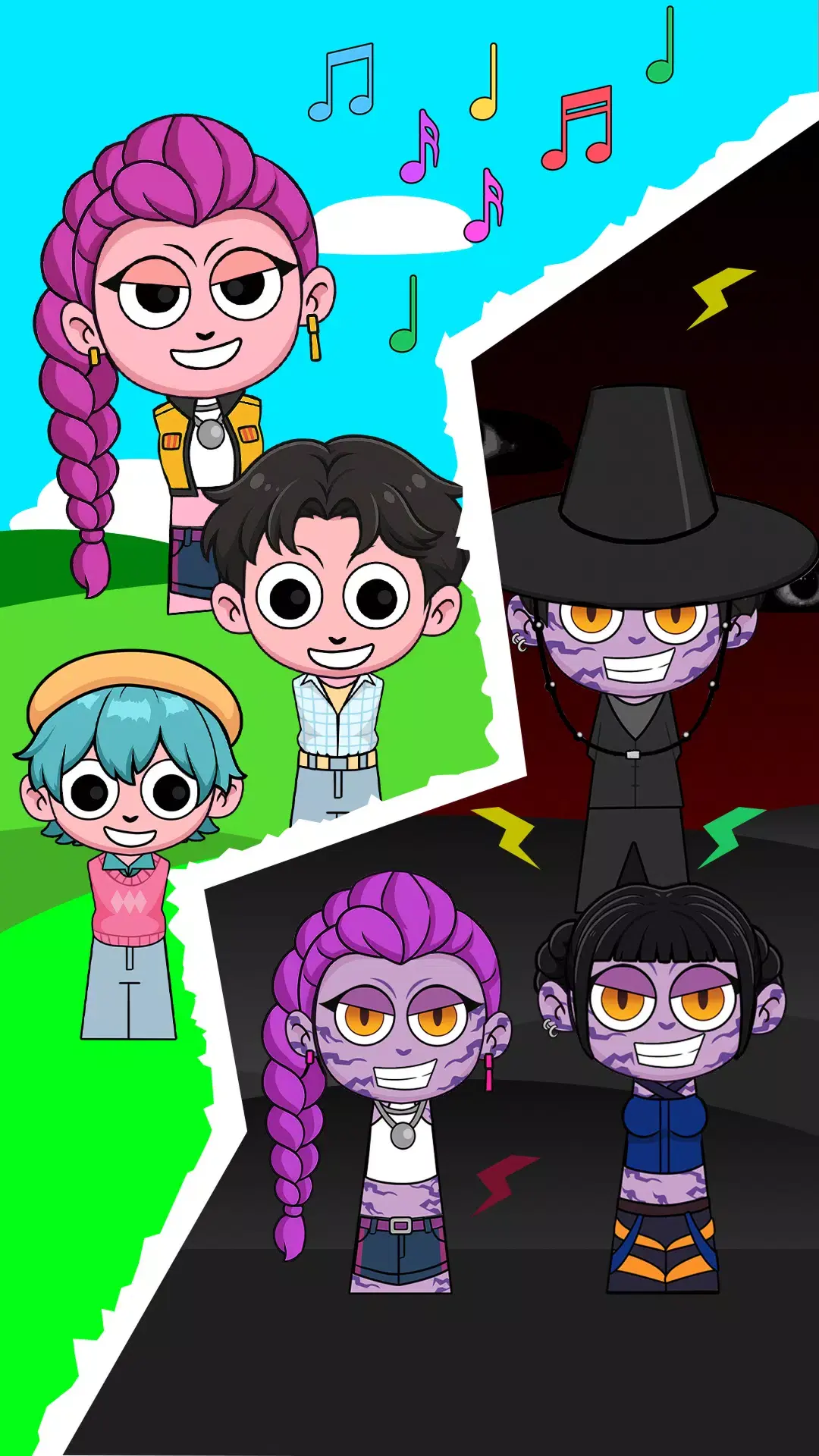 怪兽韩团节奏盒子