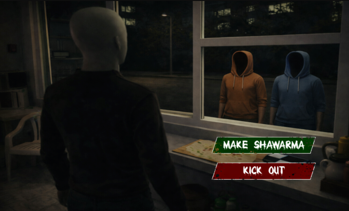 恐怖沙威玛售货亭异常