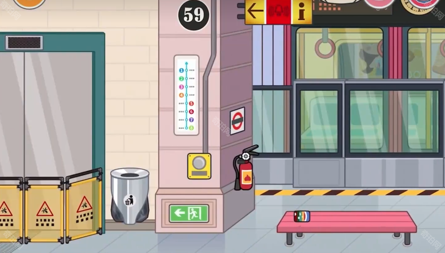 米加小镇山间小屋