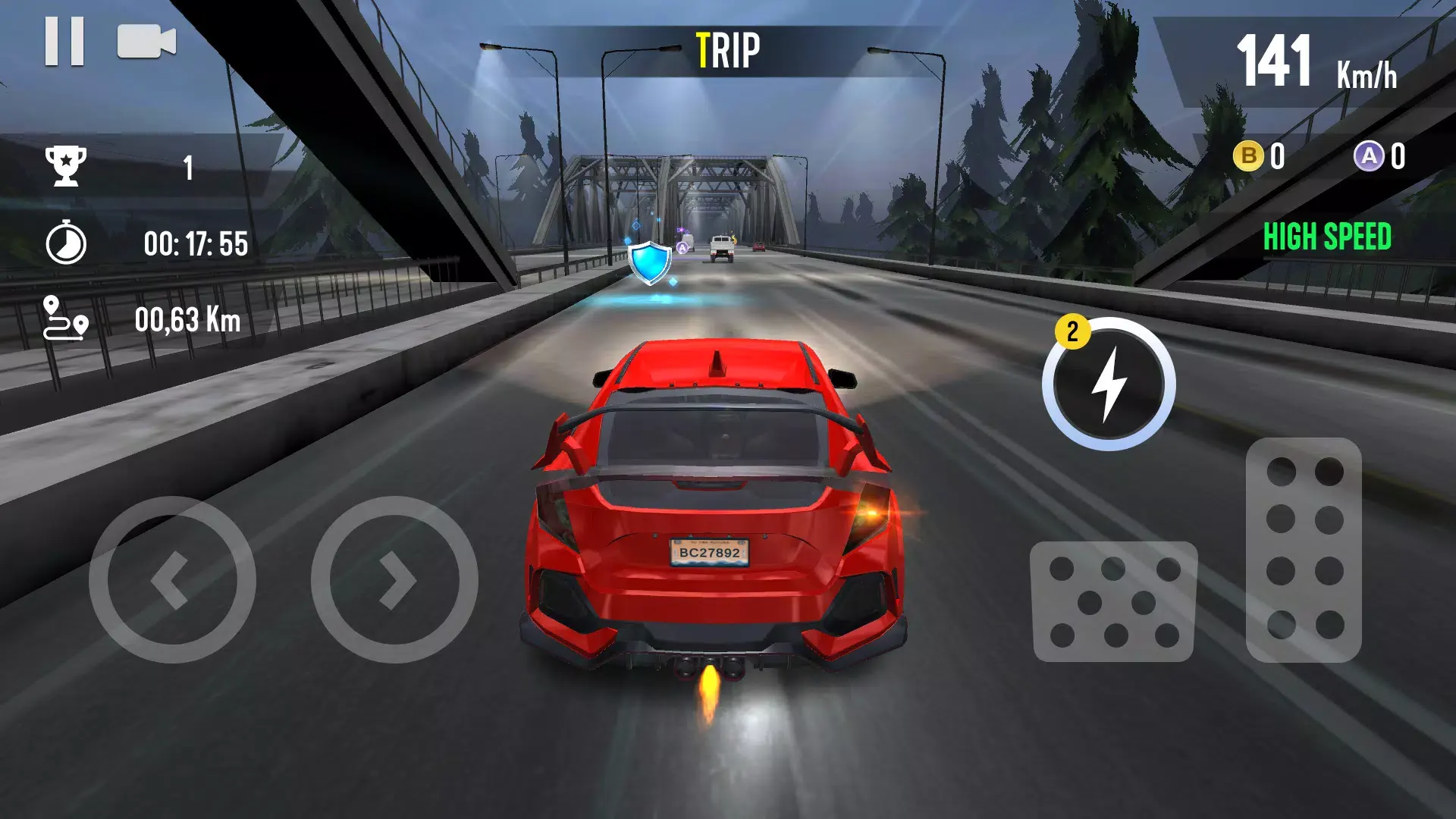 高速赛车公路车手