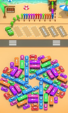 汽车堵塞交通难题