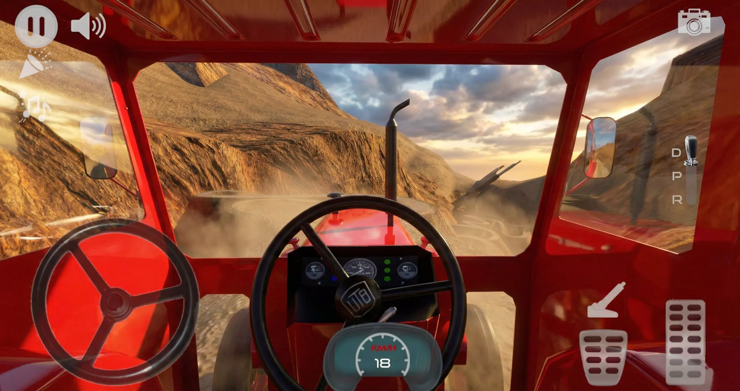 越野拖拉机极限攀爬