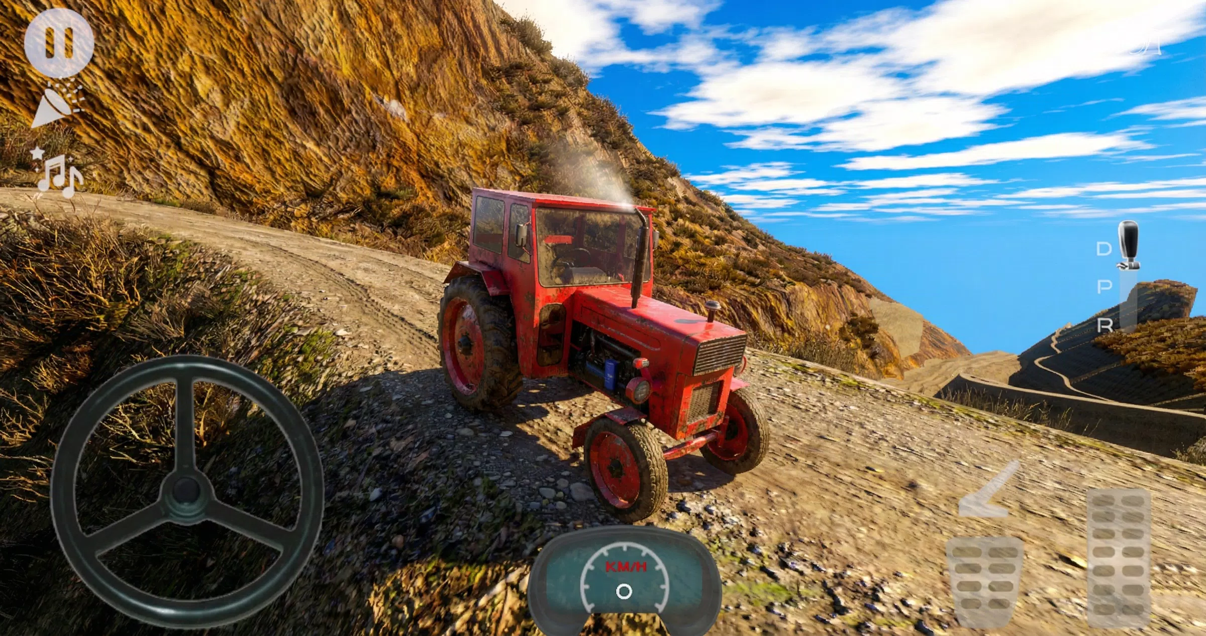 越野拖拉机极限攀爬