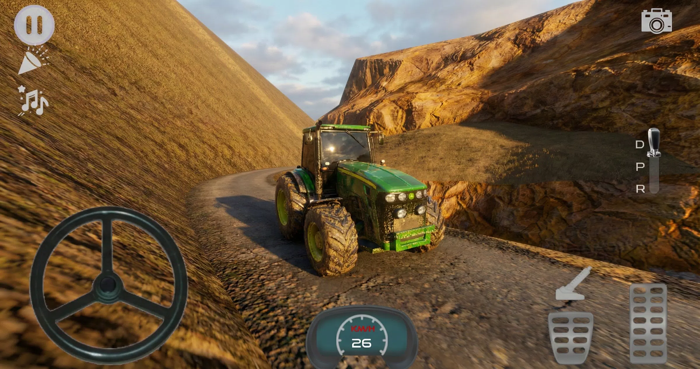 越野拖拉机极限攀爬