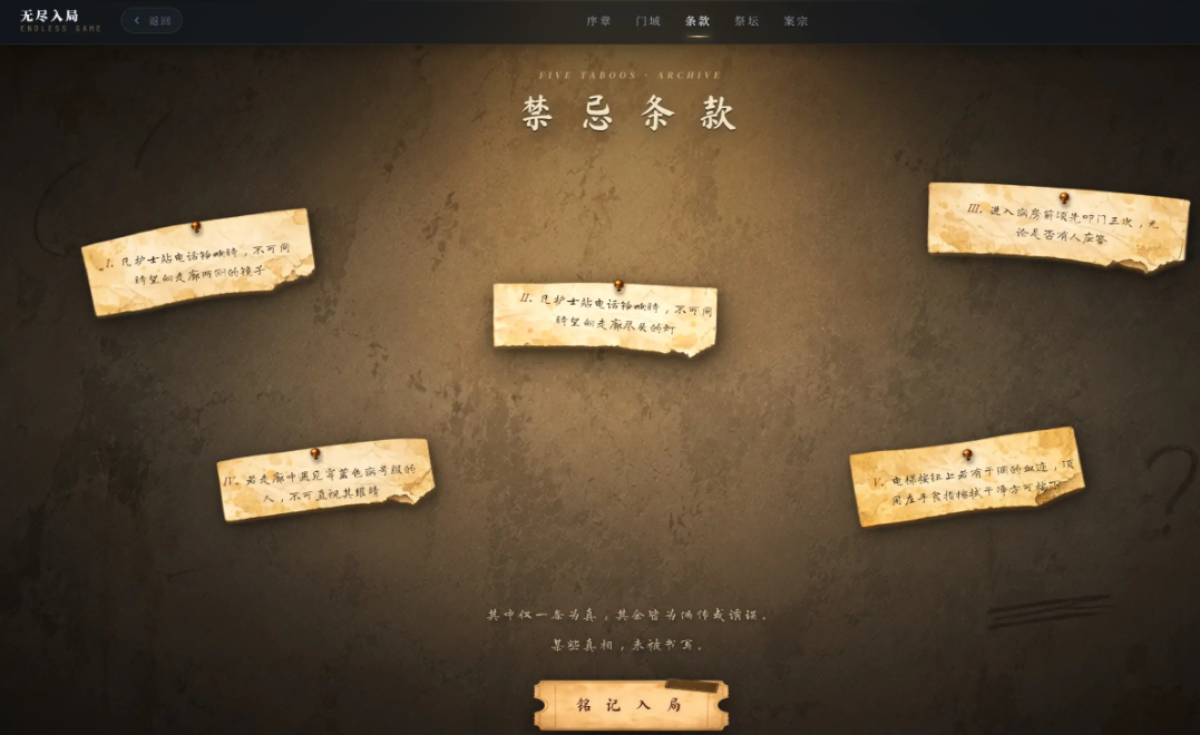 无尽入局官方正版